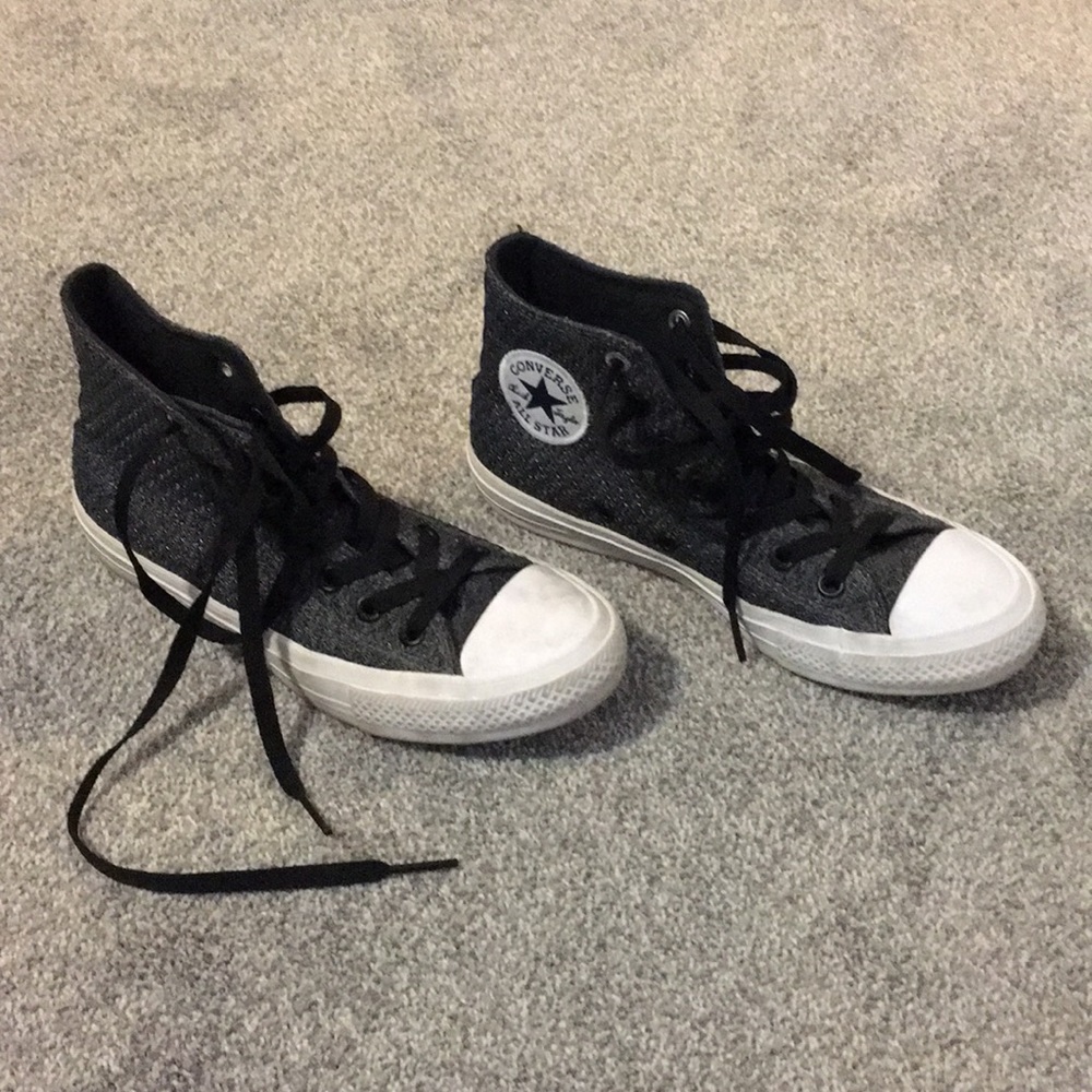 Chuck Taylor high top converse with memory foam